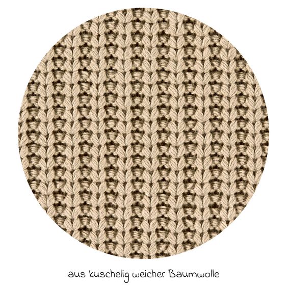 Alvi Baby-Mäxchen Außensack - Knit - Gr. 68/74