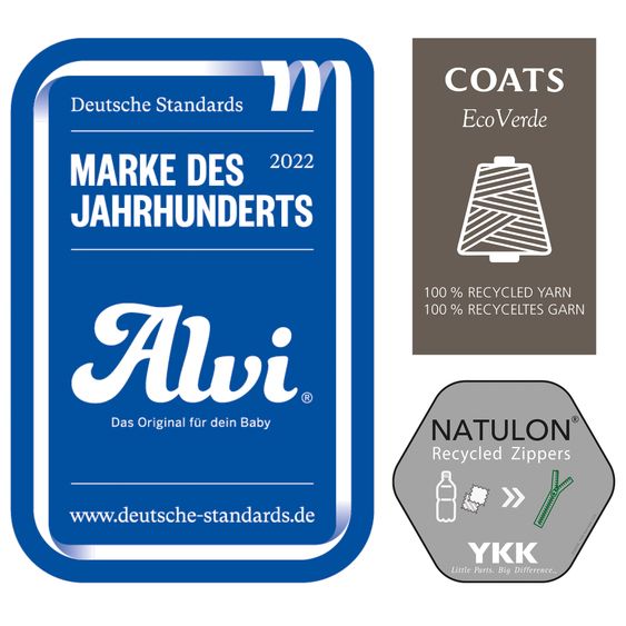 Alvi Baby-Mäxchen Außensack - Knit - Gr. 68/74