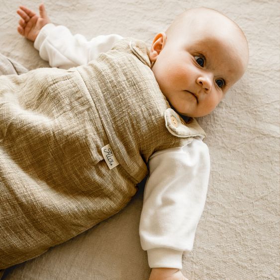 Alvi Baby-Mäxchen Außensack - Slub Muslin - Gr. 68/74