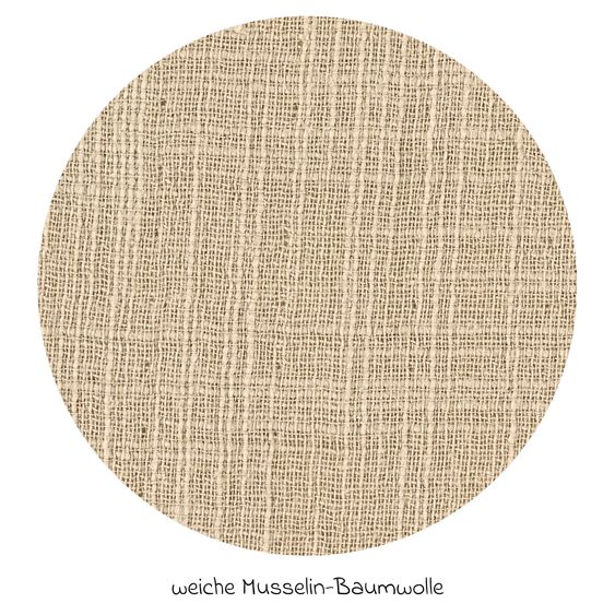 Alvi Baby-Mäxchen Außensack - Slub Muslin - Gr. 68/74