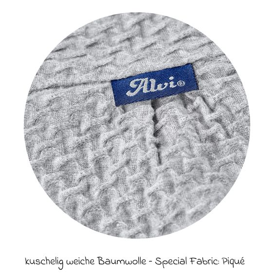 Alvi Baby Mäxchen-Außensack Special Fabrics - Pique - Gr. 74/80