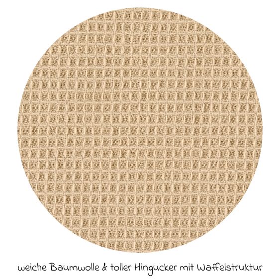 Alvi Baby-Mäxchen Außensack - Waffelpique - Gr. 68/74