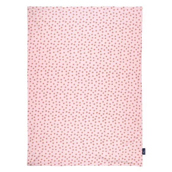 Alvi Babydecke Jersey - Organic Cotton 75 x 100 cm - Curly Dots