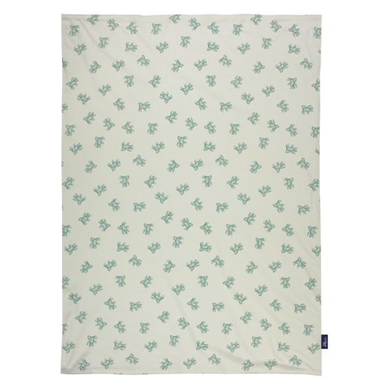 Alvi Babydecke Jersey - Organic Cotton 75 x 100 cm - Teddy 1961