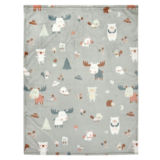 Alvi Babydecke Mikrofaser 75 x 100 cm - Baby Forest