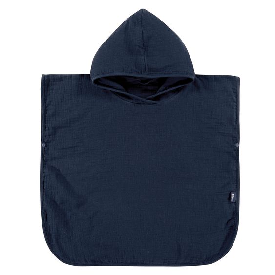 Alvi Bade-Poncho Mull 60 x 60 cm - Poseidon