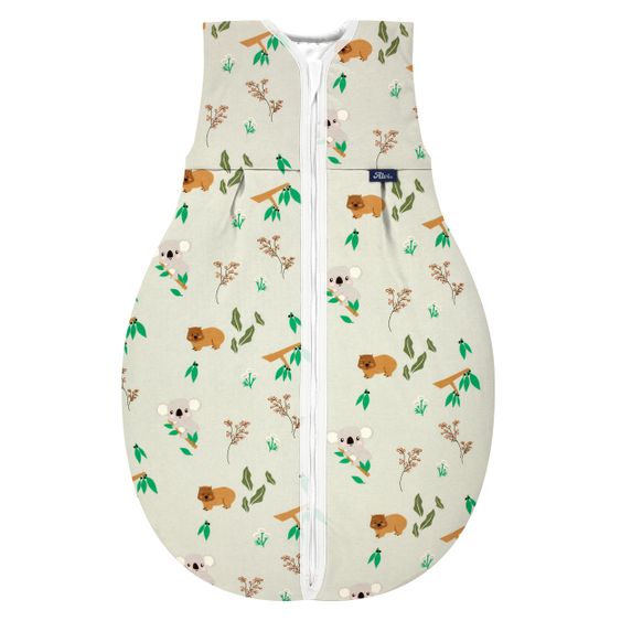Alvi Baumwoll-Kugelschlafsack Thermo Organic Cotton - Koalas World - Gr. 70 cm