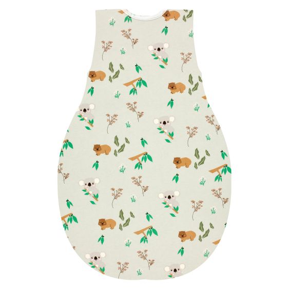Alvi Baumwoll-Kugelschlafsack Thermo Organic Cotton - Koalas World - Gr. 70 cm