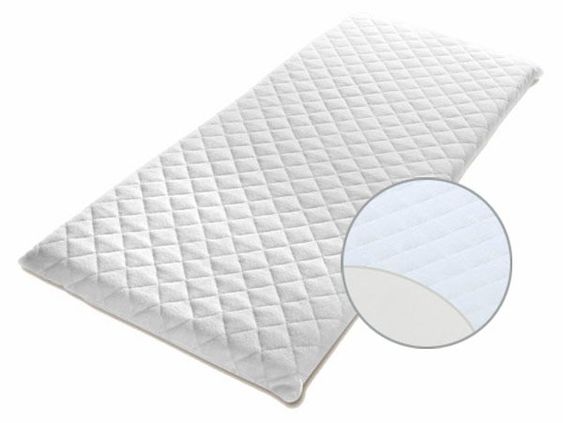 Alvi Beistellbett & Wiegen-Matratze HygienAir 50 x 90 cm