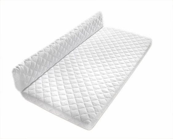 Alvi Beistellbett & Wiegen-Matratze HygienAir klappbar 50 x 90 cm