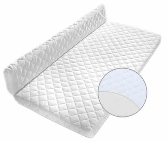 Alvi Beistellbett & Wiegen-Matratze HygienAir klappbar 50 x 90 cm