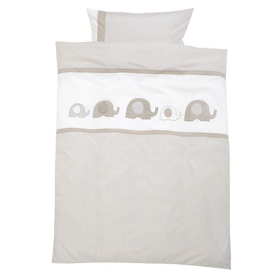 Alvi Bettwäsche 100 x 135 cm - Elefant Beige