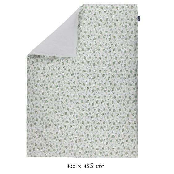 Alvi Bettwäsche Organic Cotton 100 x 135 cm - Drifting Leaves