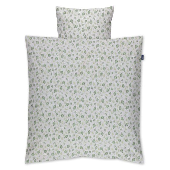 Alvi Bedding Organic Cotton 80 x 80 cm - Drifting Leaves