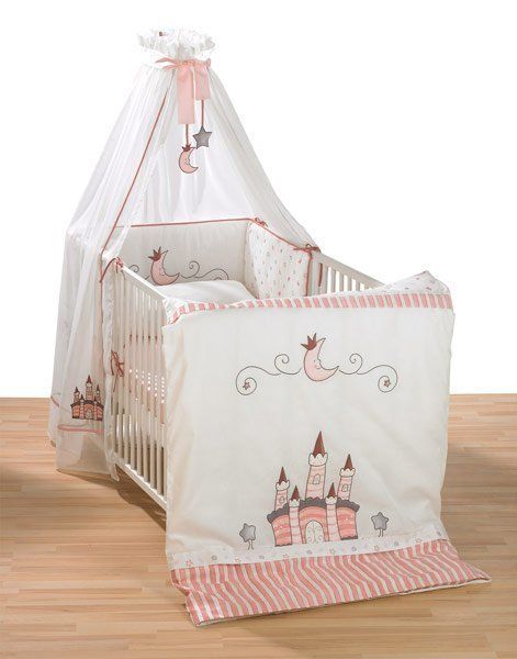 Alvi Bettwäsche-Set Traumschloss - Rosa