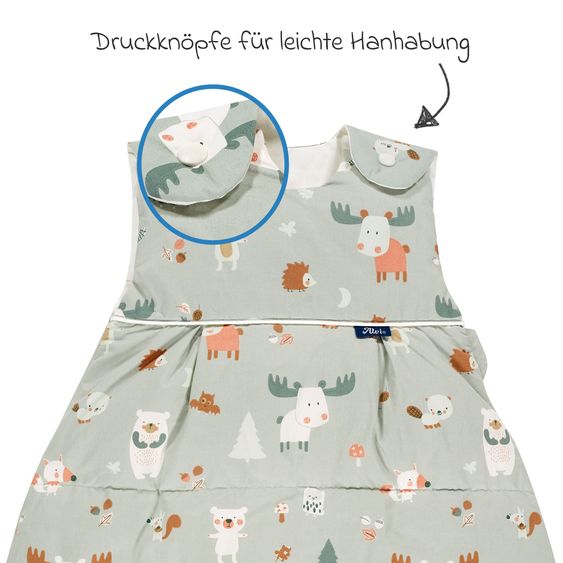 Alvi Daunen-Schlafsack - Baby Forest - Gr. 110 cm