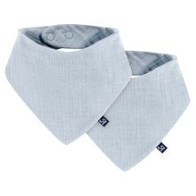 Halstuch / Bandana Lätzchen Dreieckstuch Mull 2er Pack - Sky Way