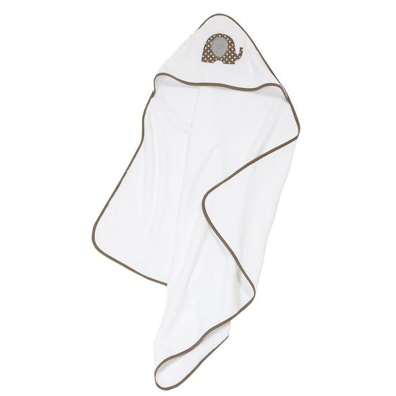 Alvi Kapuzenbadetuch 90 x 90 cm - Elefant Beige
