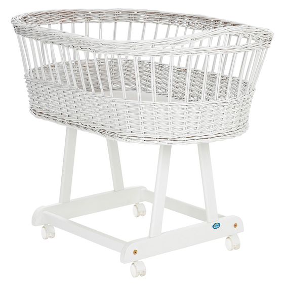 Alvi Complete bassinet Birthe White - Star & Starlet - Grey