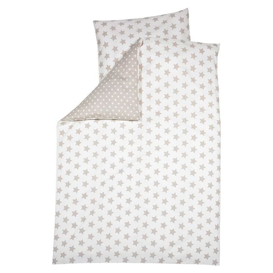 Alvi Komplettbett Jens Buche Weiß 70 x 140 cm - Stars - Beige