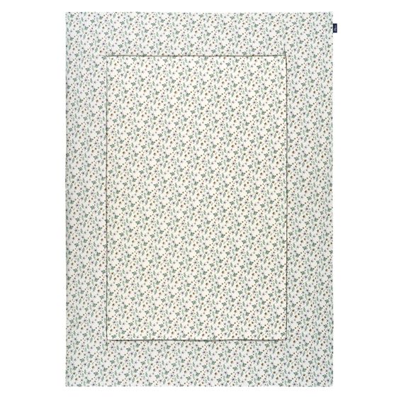 Alvi Krabbeldecke Organic Cotton 100 x 135 cm - Petit Fleurs
