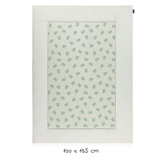 Alvi Krabbeldecke Organic Cotton 100 x 135 cm - Teddy 1961
