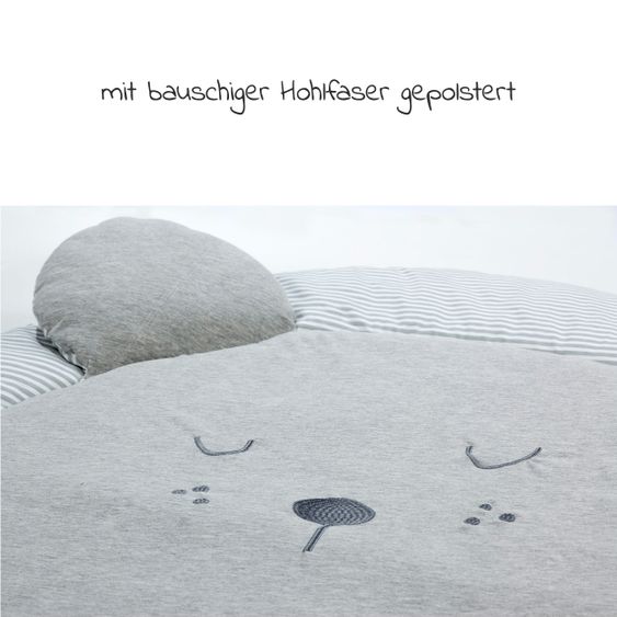 Alvi Krabbeldecke Rund 3D 100 cm - Faces