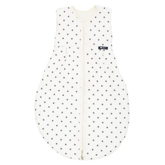 Alvi Kugelschlafsack Mäxchen Light - Dots Grau - Gr. 70 cm