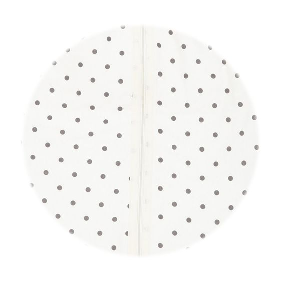 Alvi Kugelschlafsack Mäxchen Light - Dots Grau - Gr. 70 cm