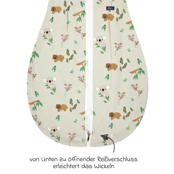 Alvi Kugelschlafsack Mäxchen Light - Organic Cotton - Koalas World - Gr. 110 cm
