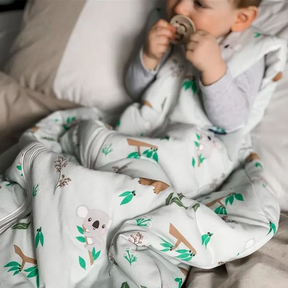 Alvi Kugelschlafsack Mäxchen Light - Organic Cotton - Koalas World - Gr. 110 cm