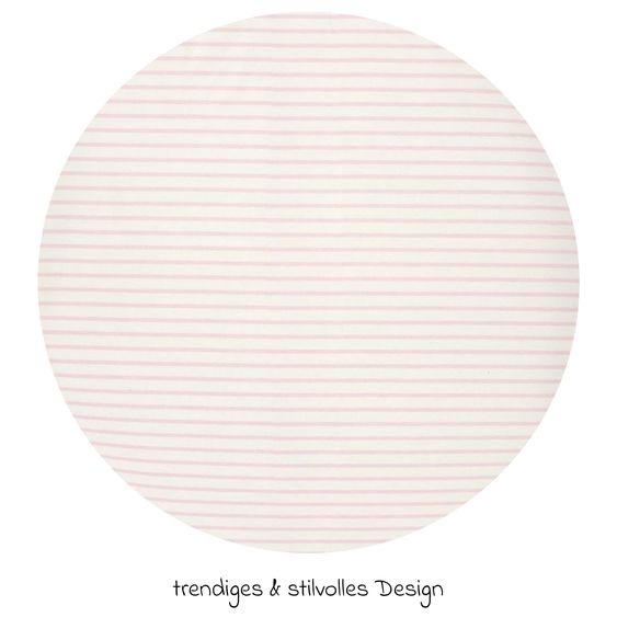 Alvi Kugelschlafsack Mäxchen Light - Organic Cotton - Ringlets Koala - Rosé - Gr. 110 cm