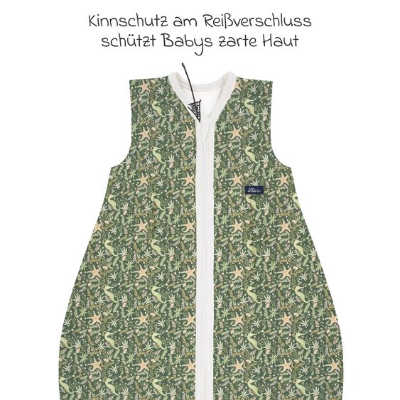 Alvi Kugelschlafsack Mäxchen Light - Organic Cotton - Underwater World - Gr. 110 cm