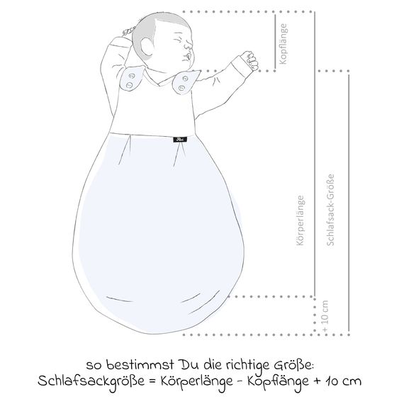 Alvi Kugelschlafsack Mäxchen Light - Organic Cotton - Underwater World - Gr. 110 cm