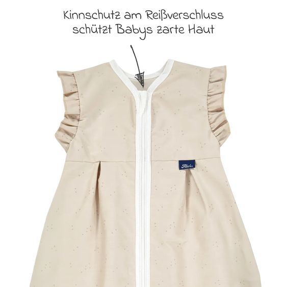 Alvi Kugelschlafsack Mäxchen Light - Volant - Gr. 110 cm