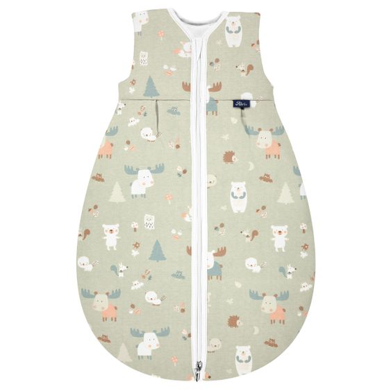 Alvi Kugelschlafsack Mäxchen Thermo - Baby Forest - Gr. 110 cm
