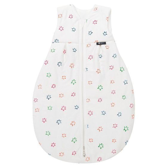 Alvi Kugelschlafsack Mäxchen Thermo - Bunter Stern - Gr. 70 cm