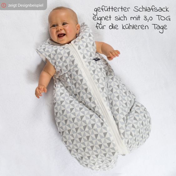 Alvi Kugelschlafsack Mäxchen Thermo - Jersey - Sternenhimmel - Gr. 100