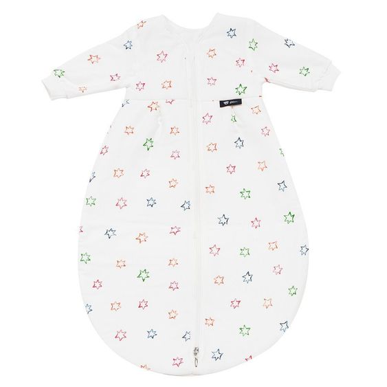 Alvi Sacco a pelo a palline Mäxchen Thermo con braccio - Stella colorata - misura 90 cm