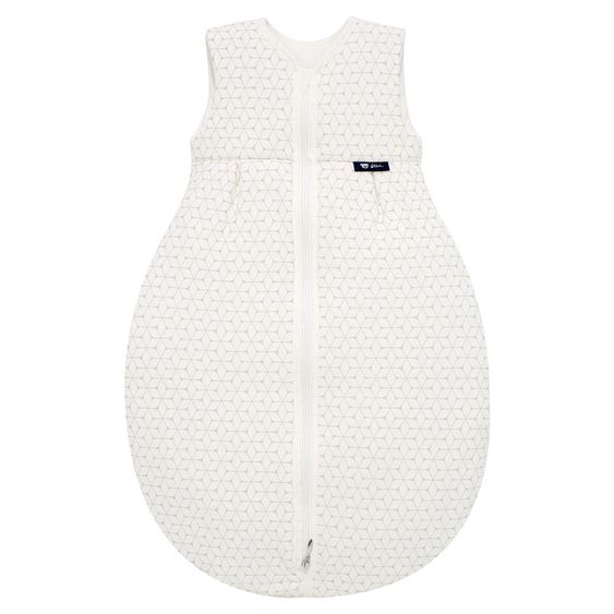 Alvi Kugelschlafsack Mäxchen Thermo - Raute Taupe - Gr. 70 cm