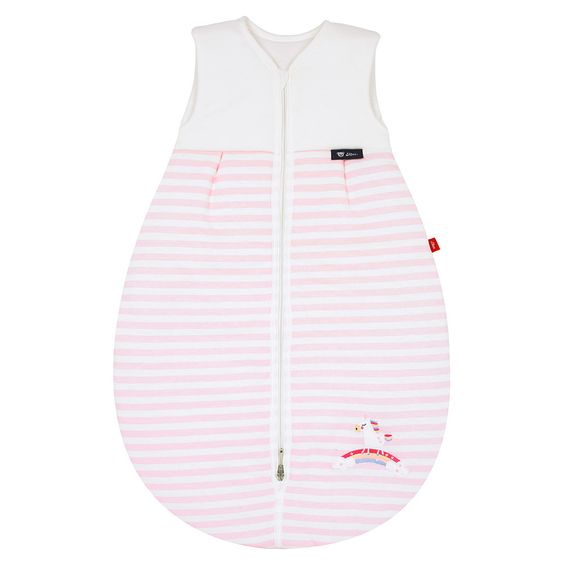 Alvi Kugelschlafsack Mäxchen Thermo s.Oliver mit Stickerei - Einhorn Rosa - Gr. 90 cm