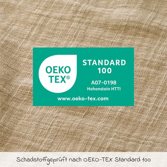 Alvi Kugelschlafsack Mäxchen Thermo - Slub Muslin - Gr. 80 cm