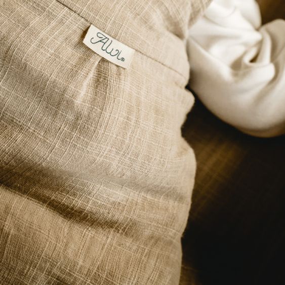 Alvi Kugelschlafsack Mäxchen Thermo - Slub Muslin - Gr. 90 cm