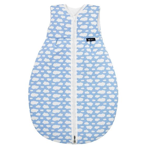 Alvi Kugelschlafsack Mäxchen Thermo - Wolke Blau - Gr. 70 cm