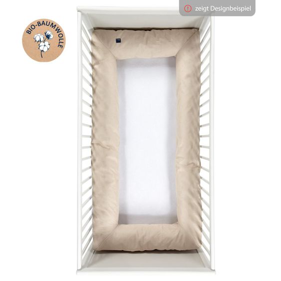 Alvi Nestchen-Carré / Schlummer-Carré Organic Cotton - Petit Fleurs