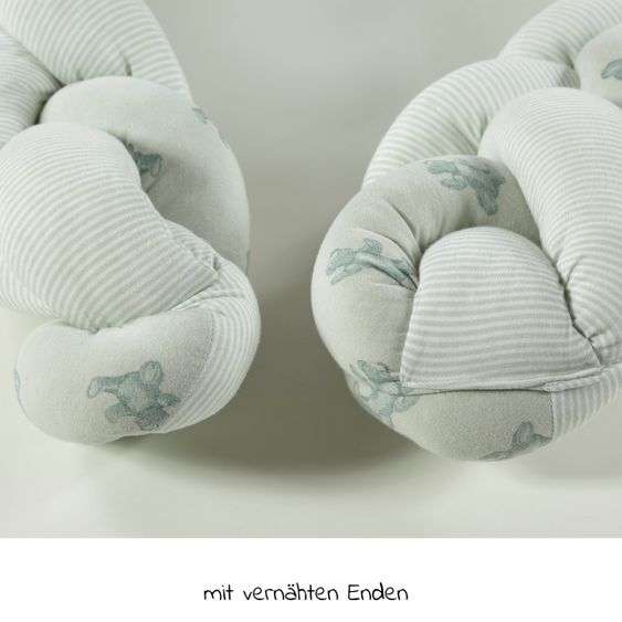 Alvi Nestchenschlange Geflochten - Organic Cotton - Teddy 1961