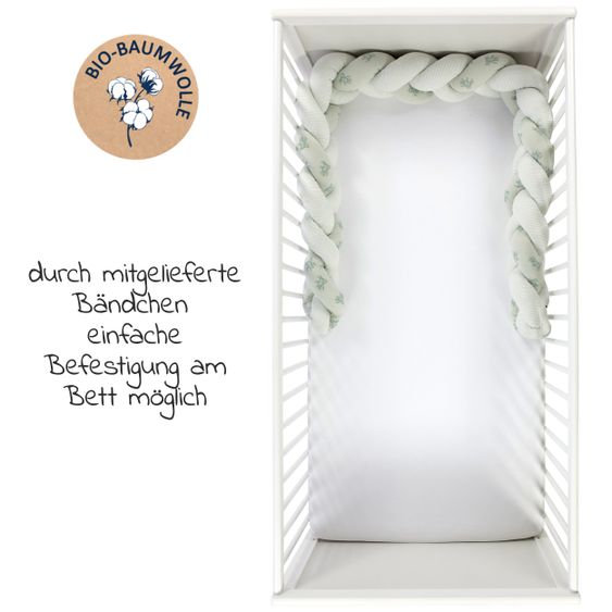 Alvi Nestchenschlange Geflochten - Organic Cotton - Teddy 1961