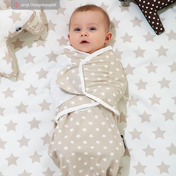 Alvi Puck-Wickeltuch Comfort-Swaddle s.Oliver - Einhorn - Rosa