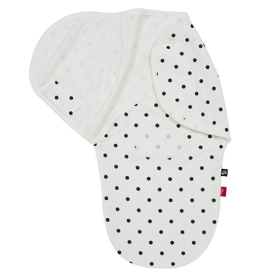 Alvi Puck-Wickeltuch Comfort-Swaddle s.Oliver - Pandabär - Schwarz