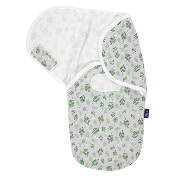 Alvi Puck-Wickeltuch Harmonie - Organic Cotton - Drifting Leaves